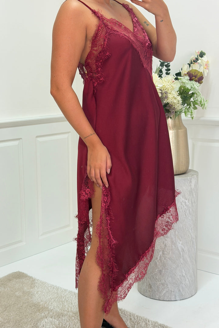 A-bee - Lenidress - Burgundy