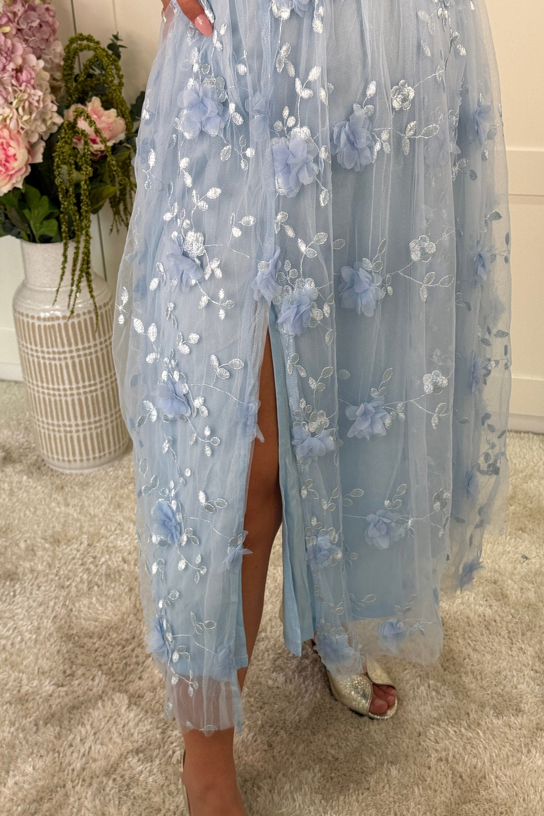 A-bee - Cassandra Kjole - Blue Kjoler