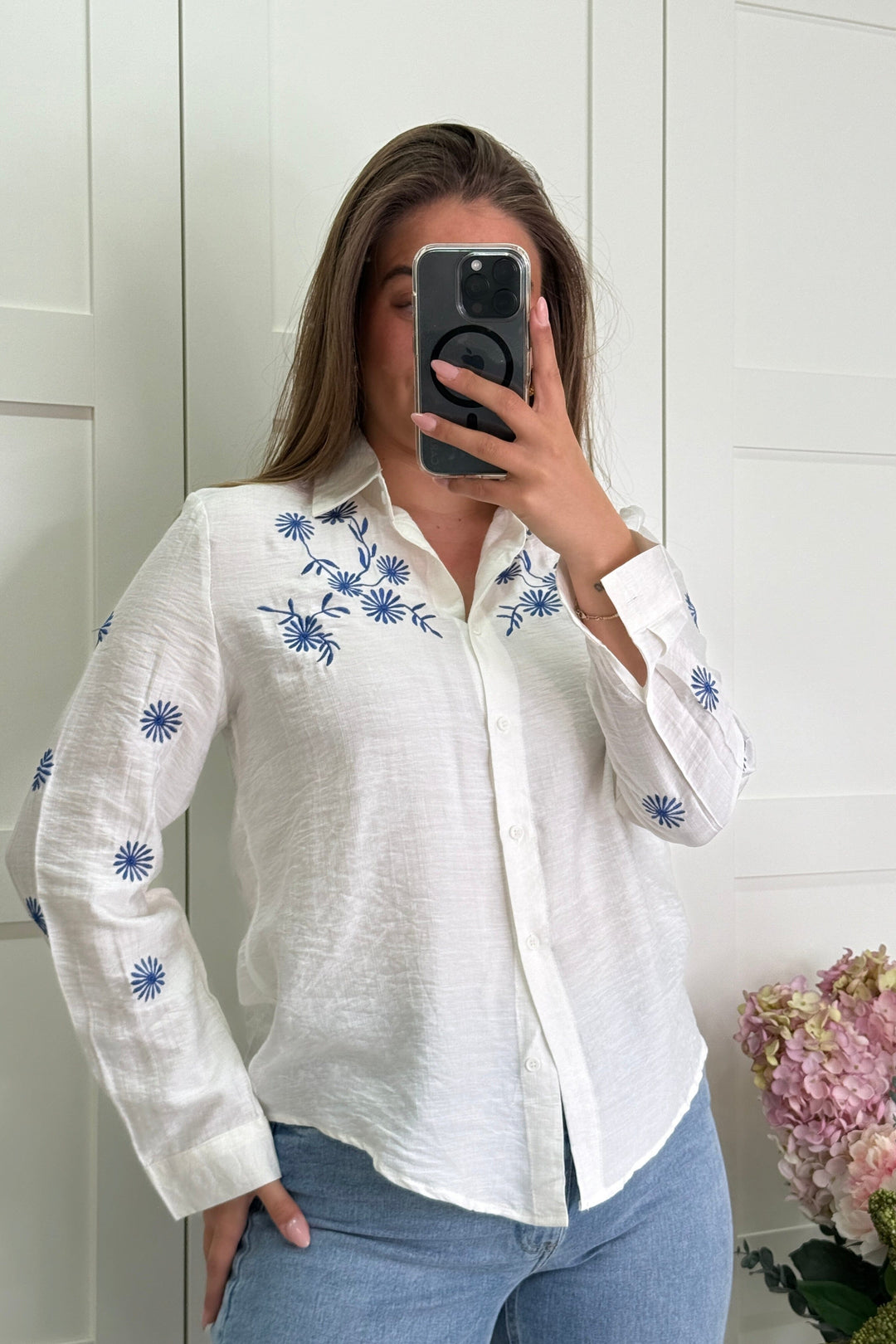 A-bee - Elena Skjorte - White Skjorter