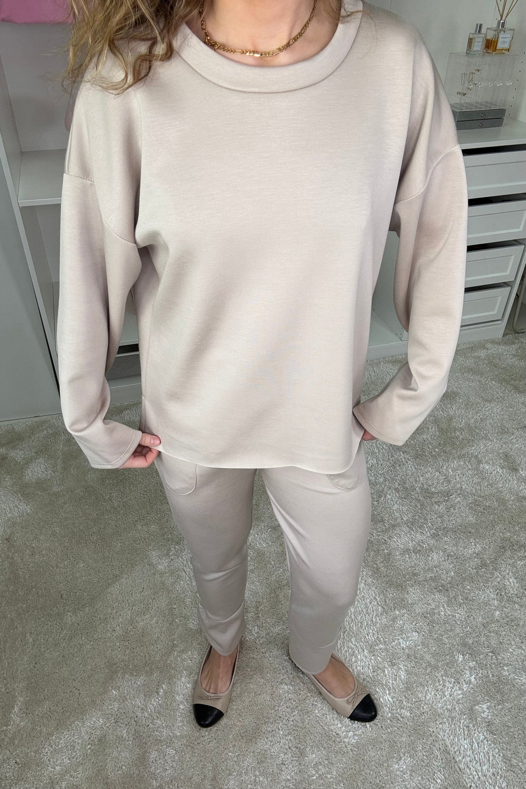 A-bee - Fie - Beige Buksedragter