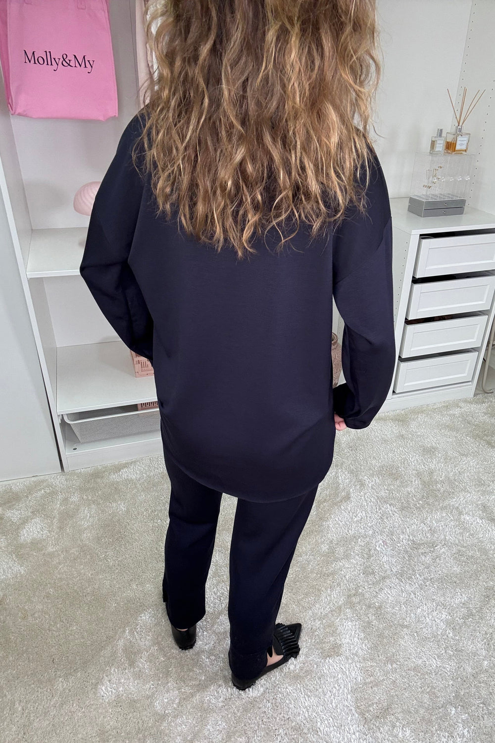 A-bee - Fie - Navy Buksedragter