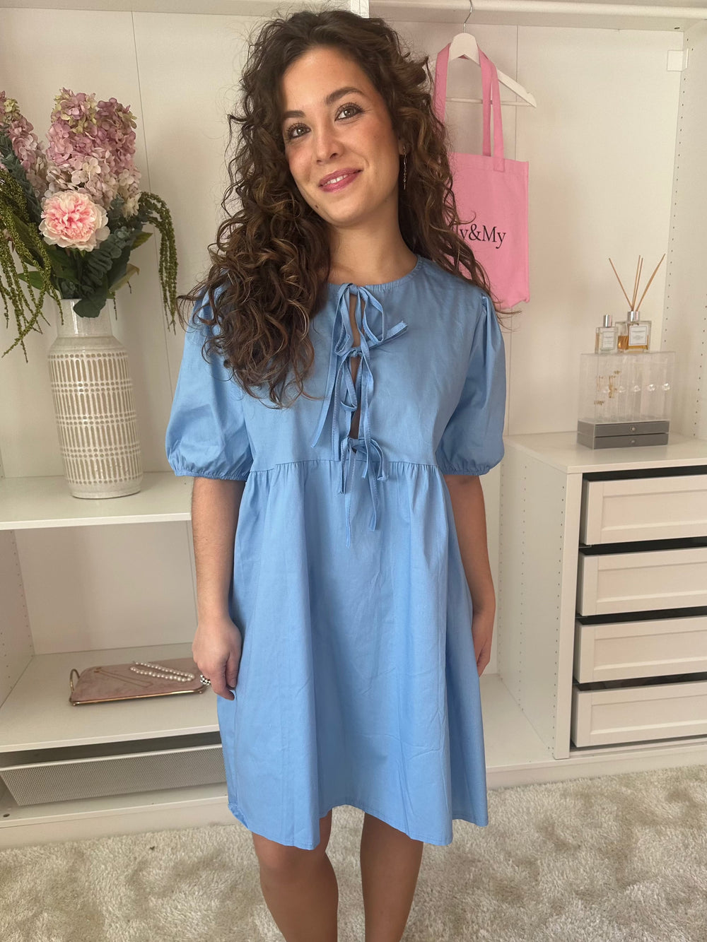 A-bee - Pernille - Sky Blue Kjoler