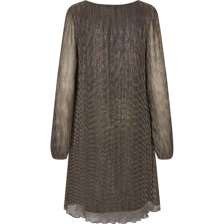 A-View - Fiba Dress - 060 Black/Gold Kjoler