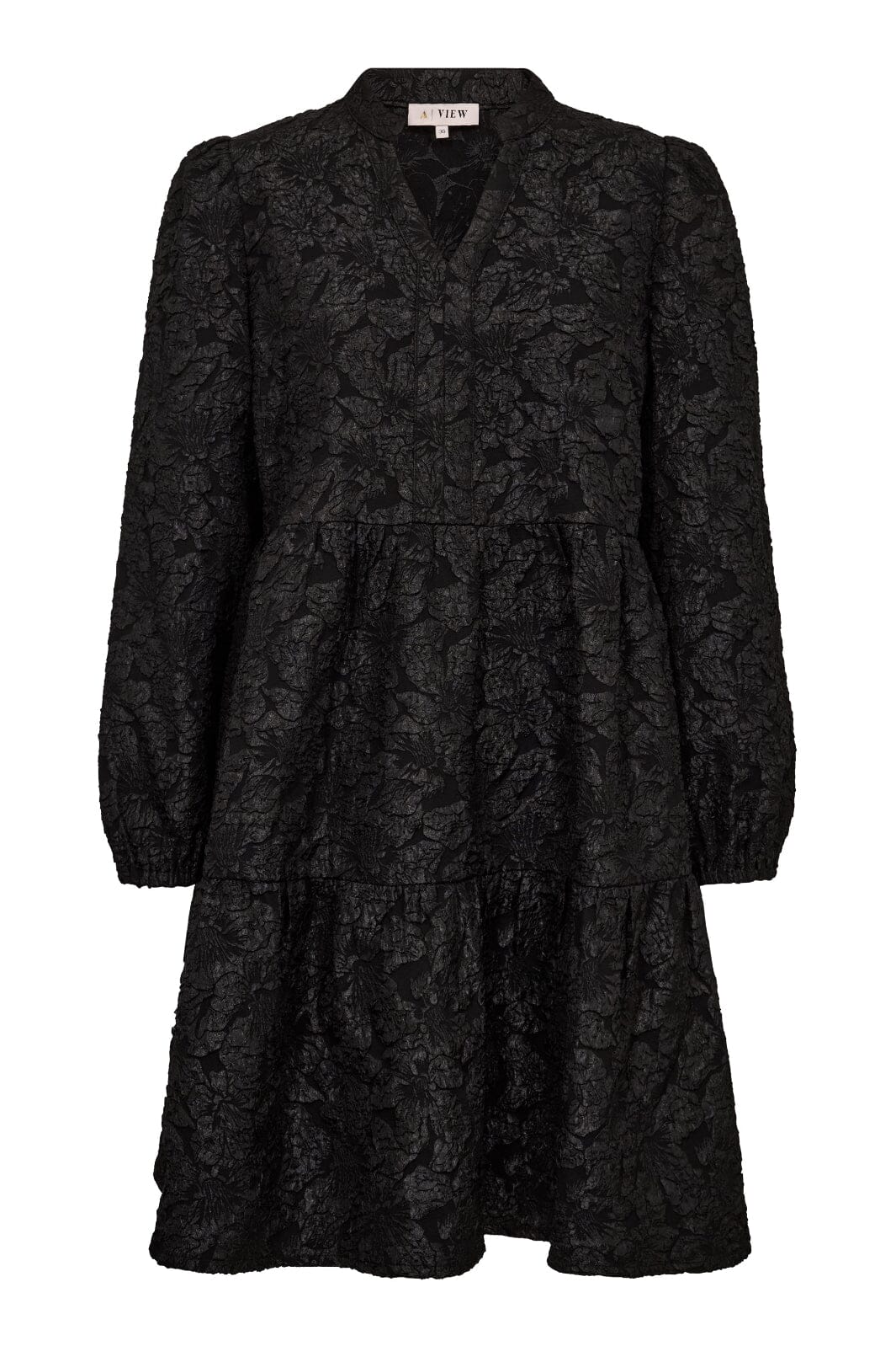 A-View - Ida Dress AV4847 - 999 - Black Kjoler