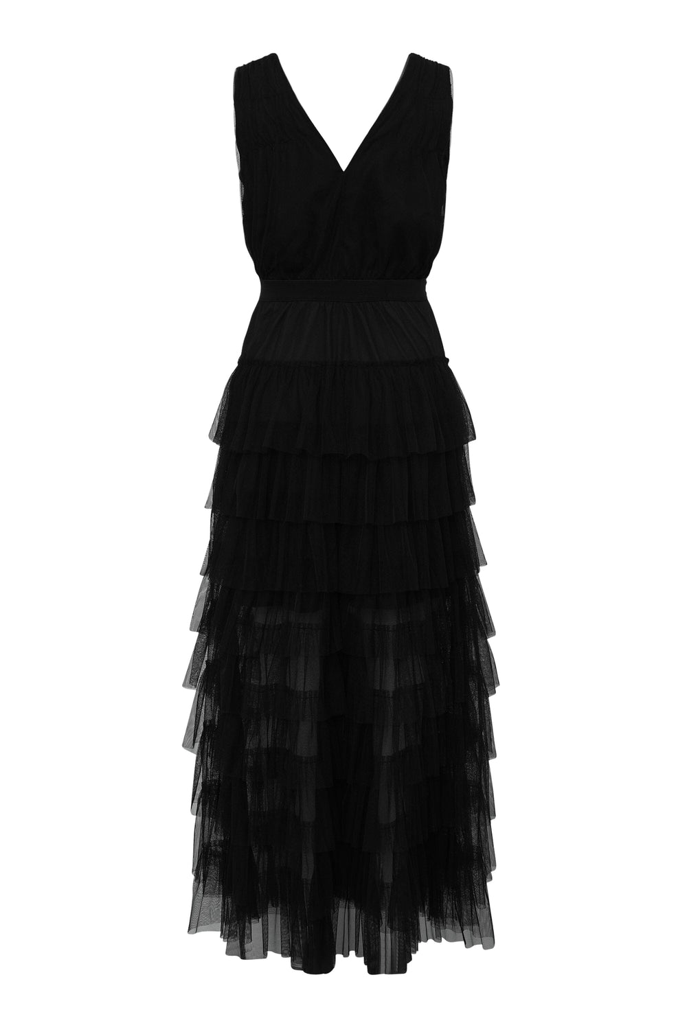 A-View - Miranda Dress AV4869 - 999 - Black Kjoler