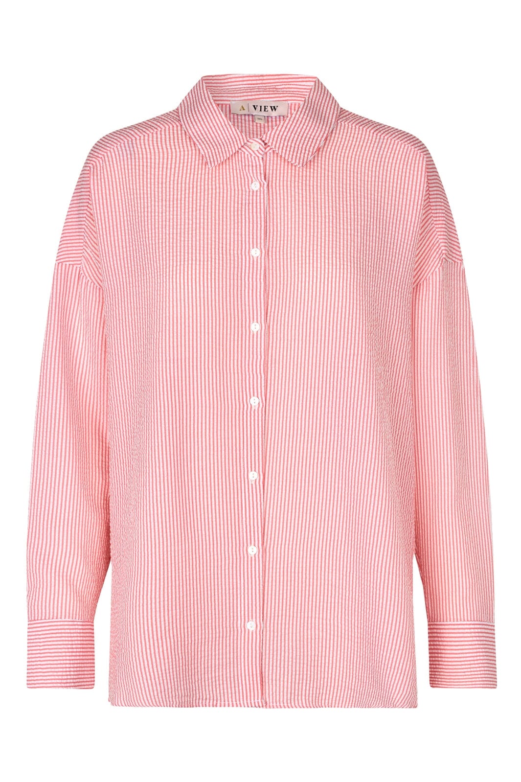 A-View - Sonja Shirt - 252 Coral Pink Skjorter