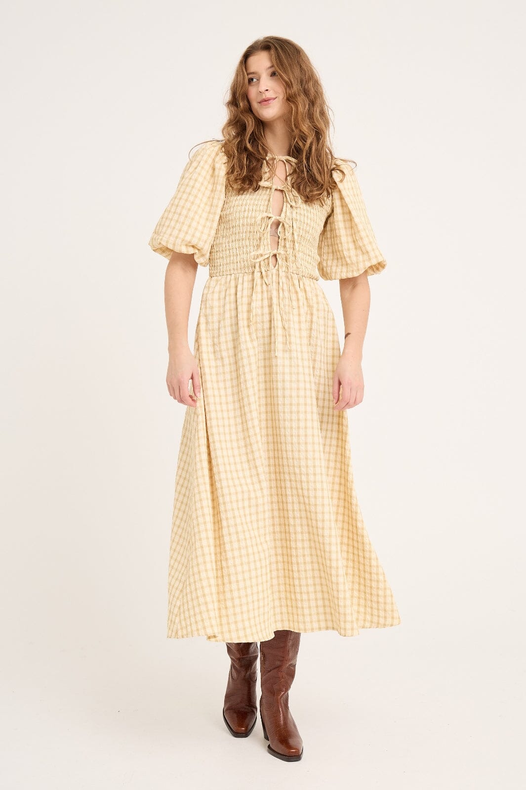 A-View - Tabita Dress AV5010 - 069 - Pale Yellow