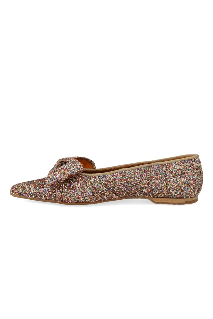 Angulus - Bow Ballerina In Sparkling Glitter 1703-101 - Multi Glitter/sand