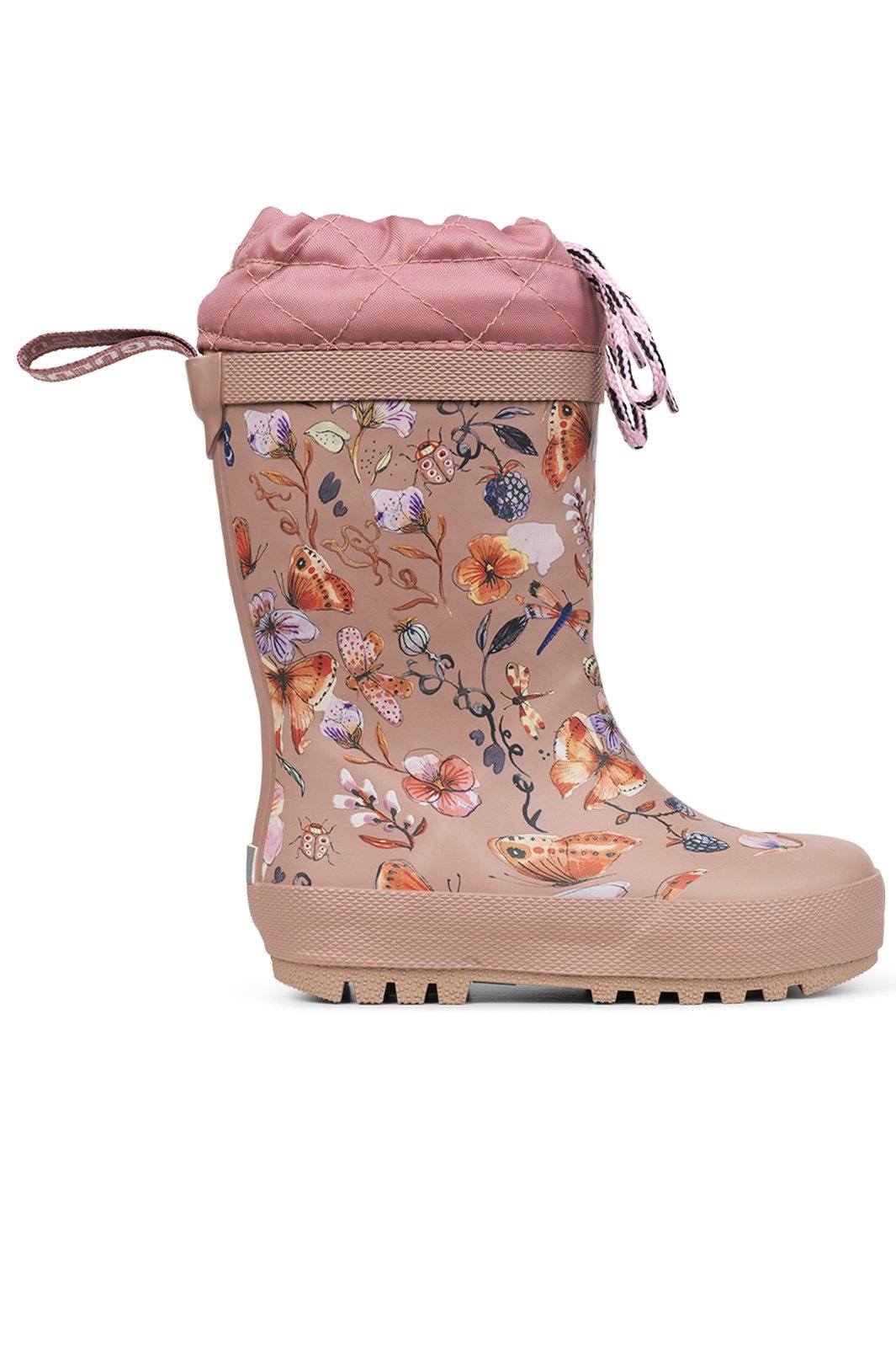 Angulus - Termo Gummistøvle - Butterfly Print Termostøvler