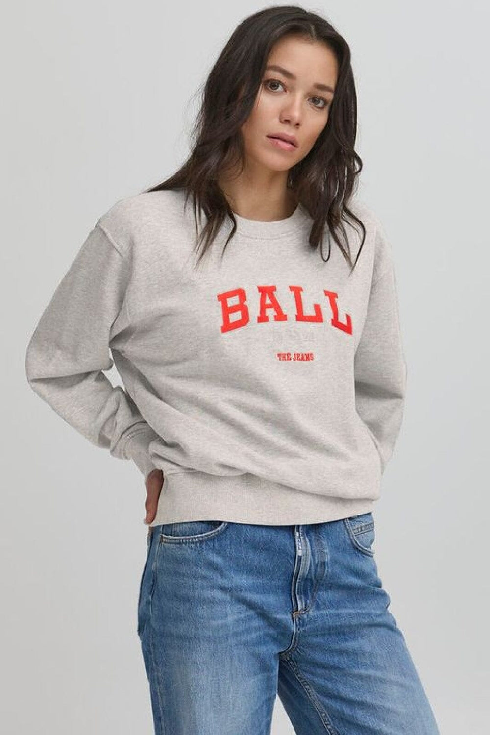Ball - Baltaylor Sweat 50405001 - 205388 - Medium Grey W. Mistful Mauve