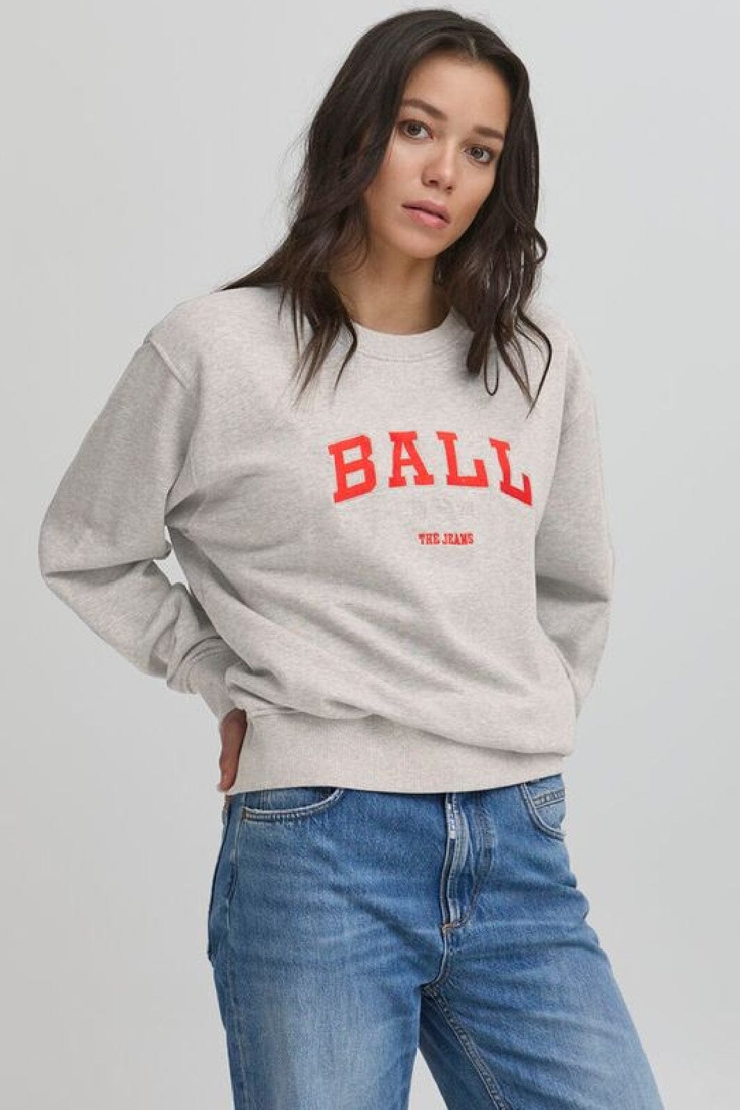 Ball - Baltaylor Sweat 50405001 - 205388 - Medium Grey W. Mistful Mauve