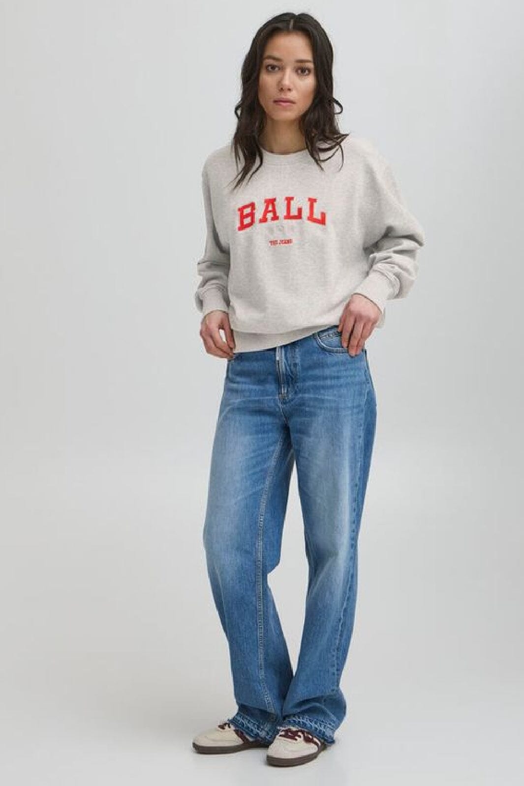 Ball - Baltaylor Sweat 50405001 - 205388 - Medium Grey W. Mistful Mauve