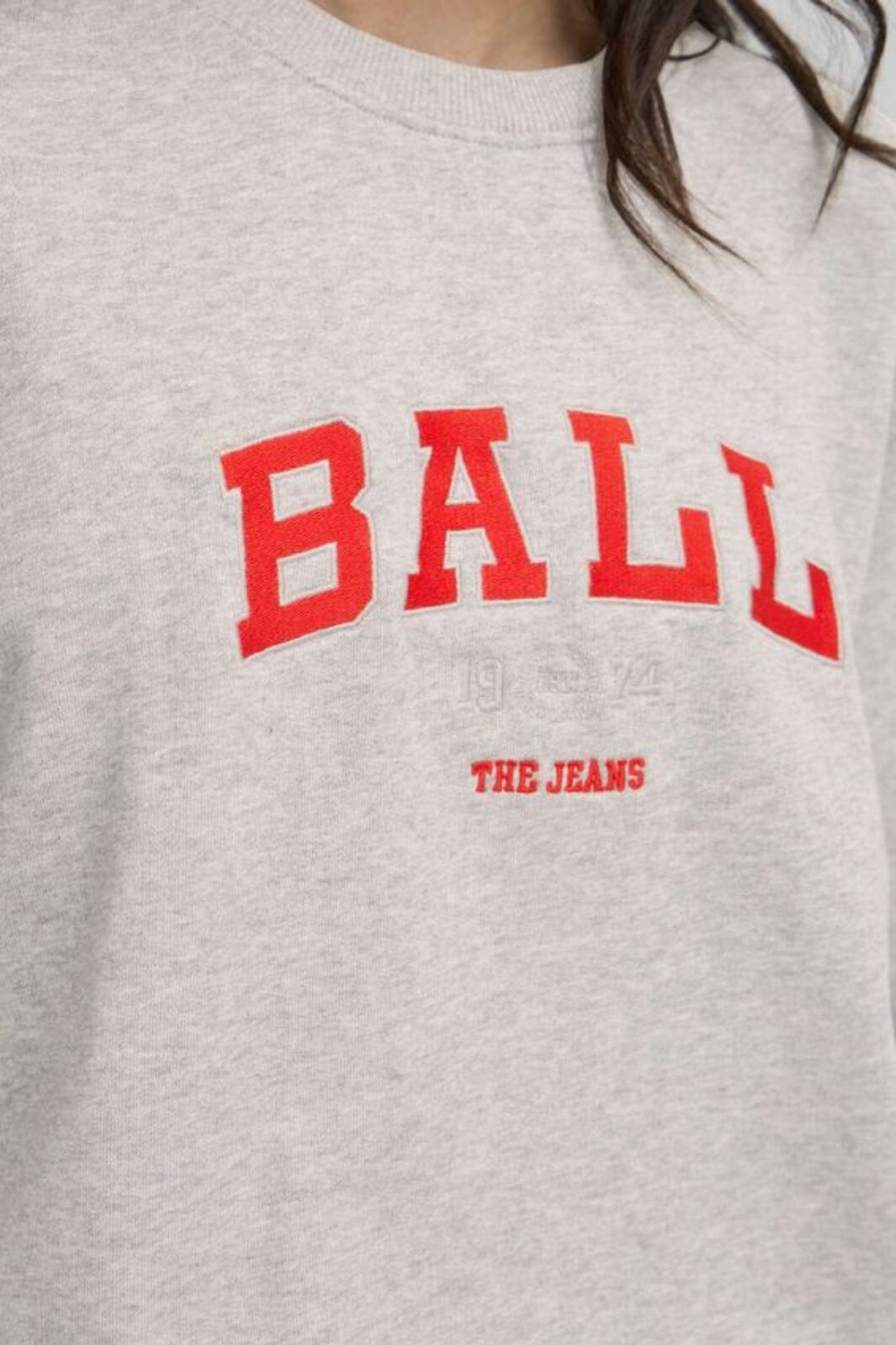 Ball - Baltaylor Sweat 50405001 - 205388 - Medium Grey W. Mistful Mauve