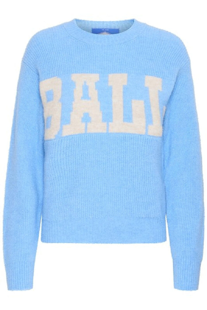 Ball - Bastacy Pullover 50405019 - 144214 - Powder Blue Strikbluser
