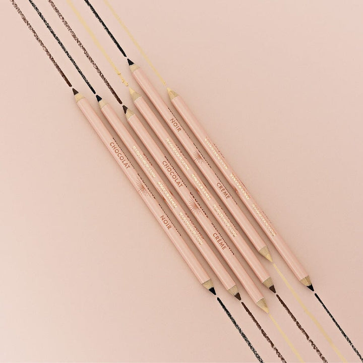 Bellamianta - Deuxline 2 in 1 Eyeliner Pencil – black and brown - Eyeliner