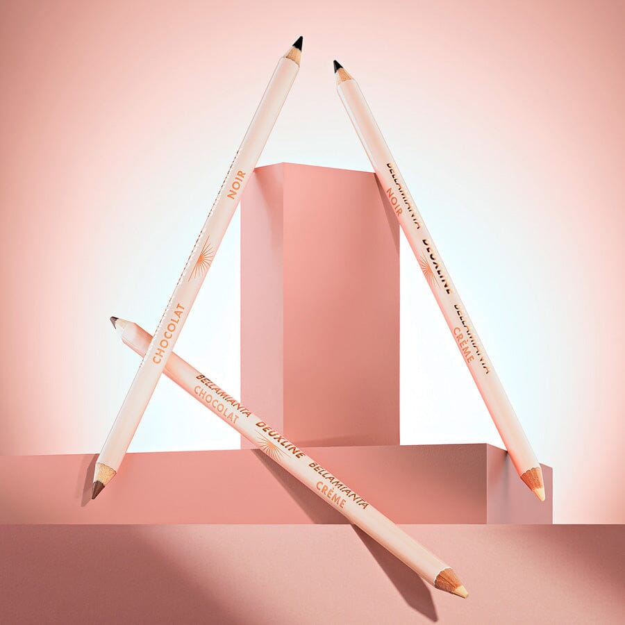 Bellamianta - Deuxline 2 in 1 Eyeliner Pencil – cream and black - Eyeliner