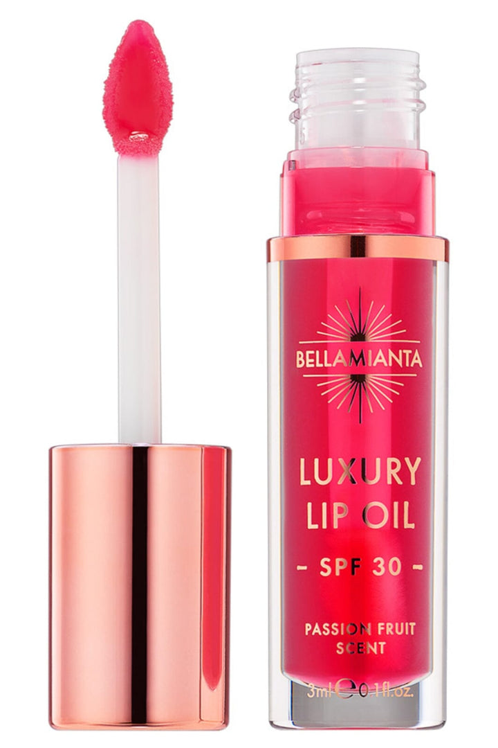 Bellamianta - Luxury Lip Oil SPF30 - Rasberry - Læbestift