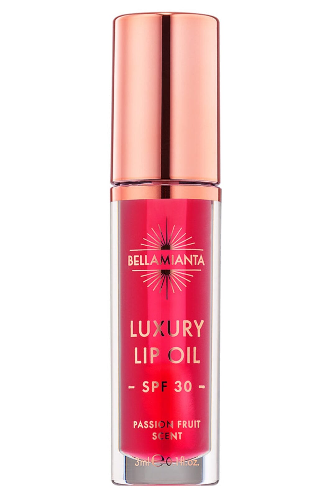 Bellamianta - Luxury Lip Oil SPF30 - Rasberry - Læbestift