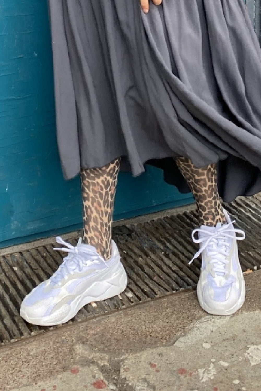 Black Colour - Bcalma Leo Tights - Natural Leo Strømpebukser