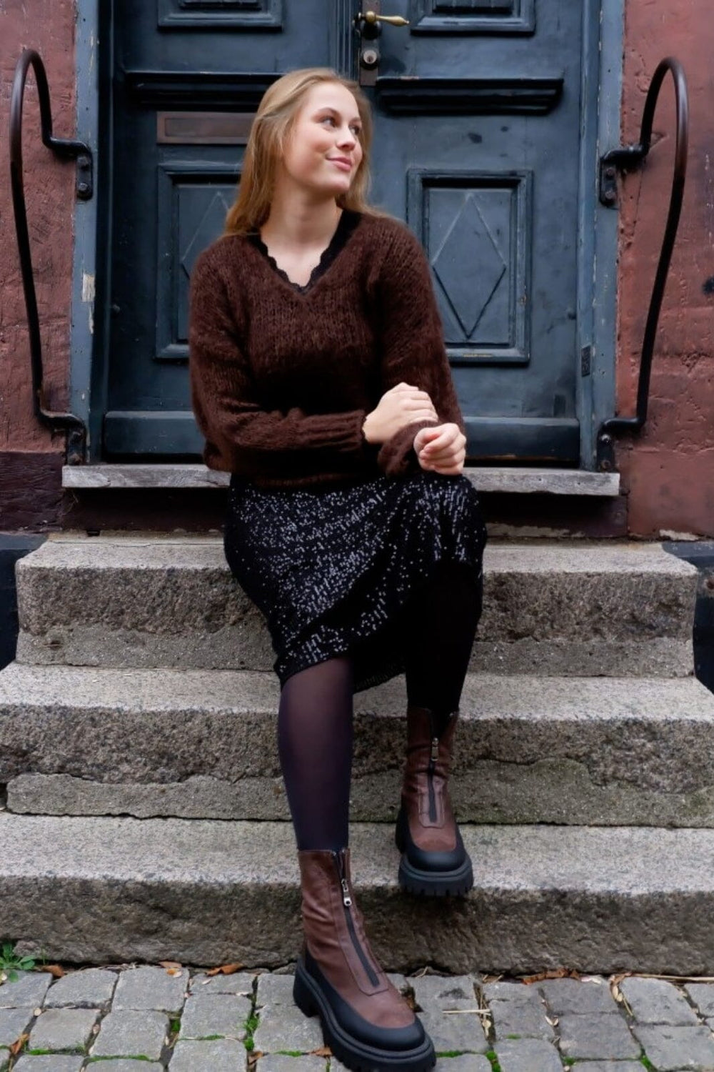 Black Colour - Bcasta Tights - Black Strømpebukser