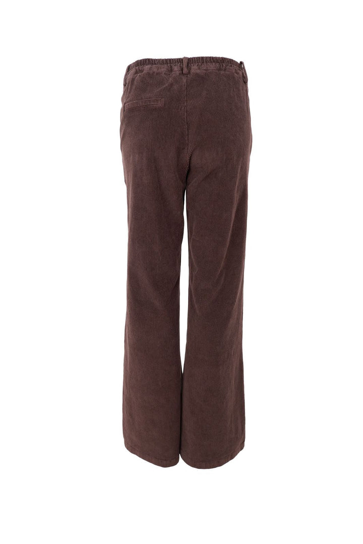 Black Colour - Bccora Corduroy Box Pant 40676 - Coffee