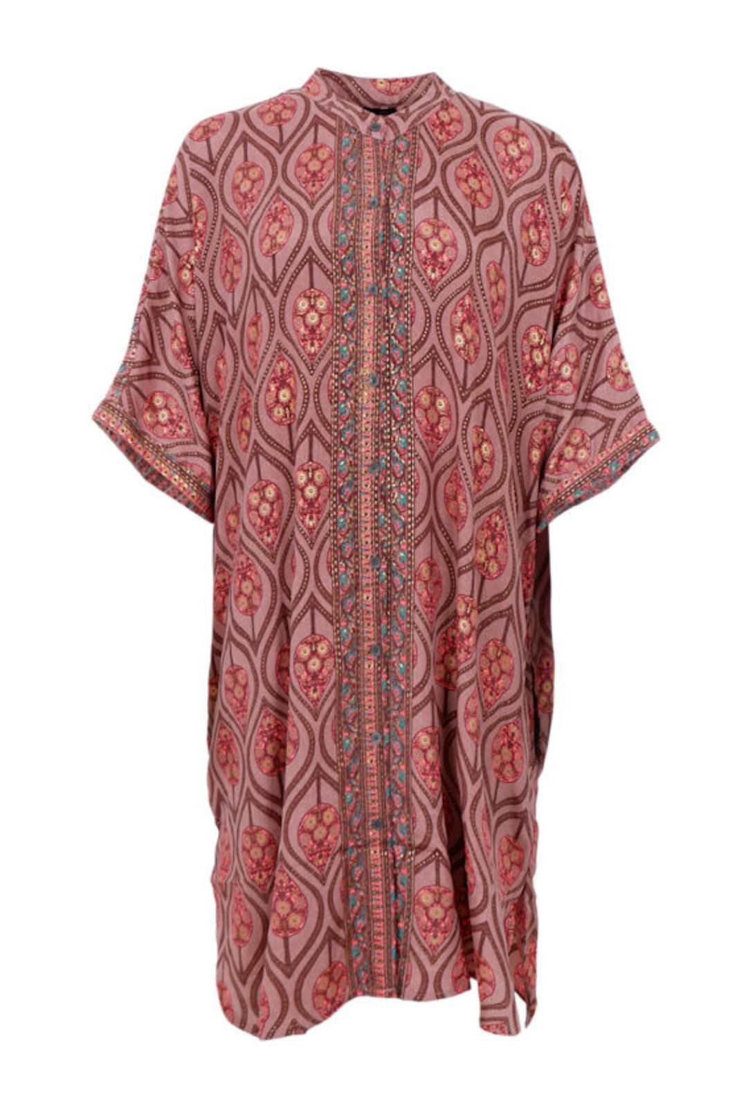 Black Colour - Bcluna Tunic 39168 - Powder Tulip Kjoler