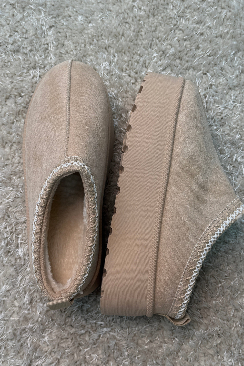 Bloom - Acacia Slipper - Beige Hjemmesko & sutsko