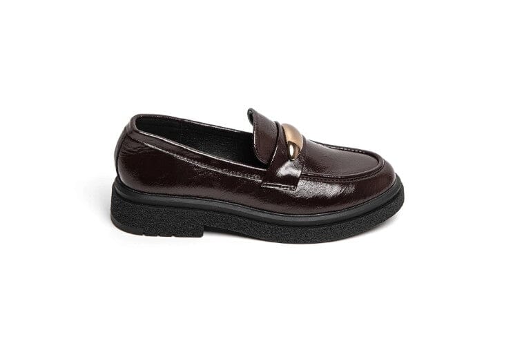 Bloom - Calla Loafer - Dark Maroon Loafers