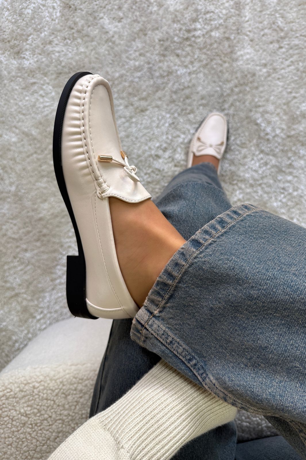 Bloom - Marigold - Beige Loafers