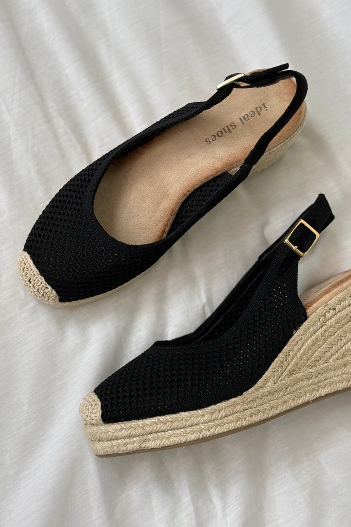 Bloom - Matilde Sandaler - Black Sandaler