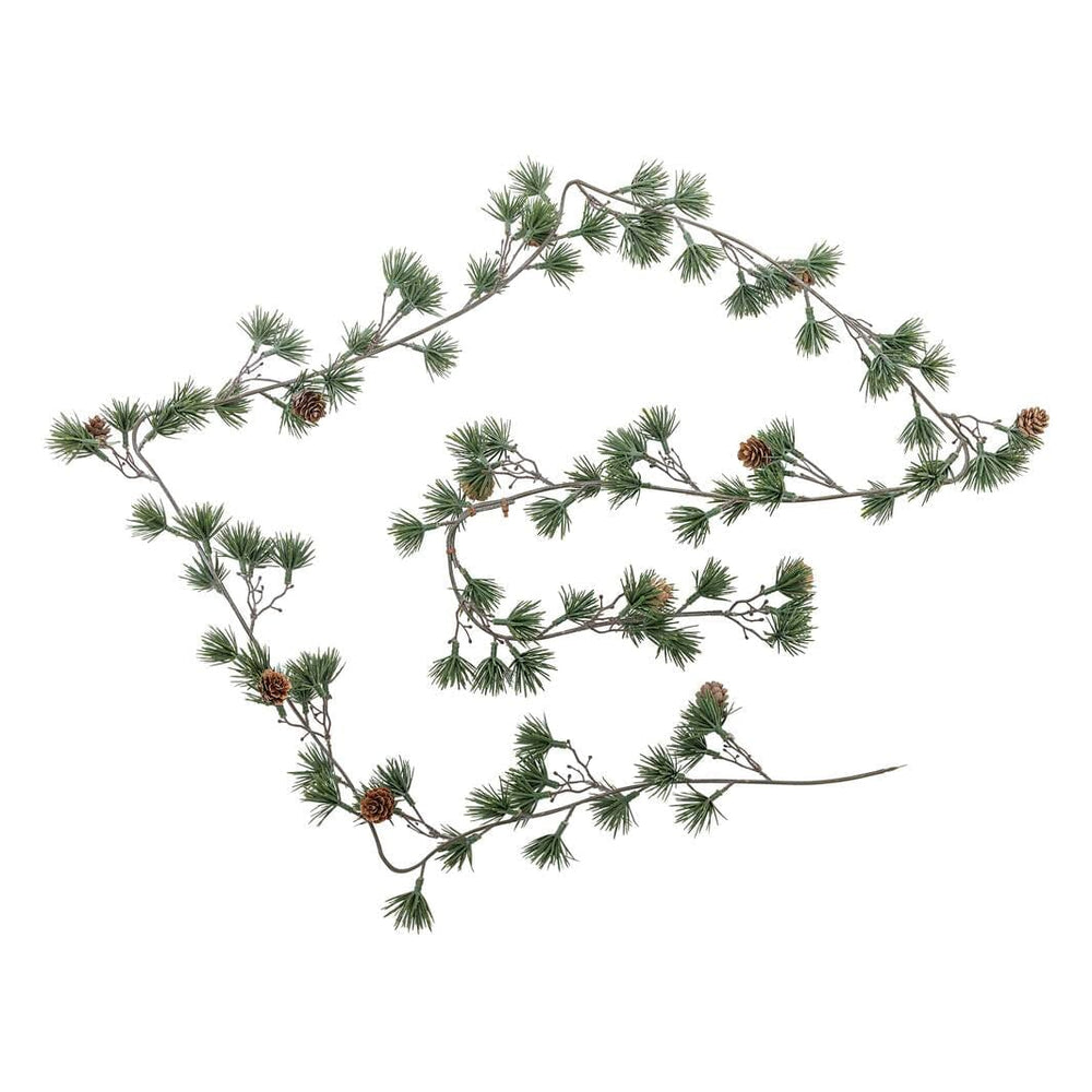 Bloomingville - Cedar Guirlande, Grøn, Kunstige Blomster 82072373 - Green