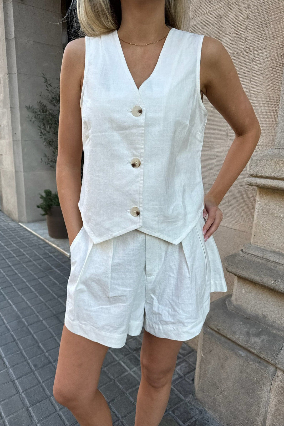 BYIC - Albaic Shorts - white White Shorts