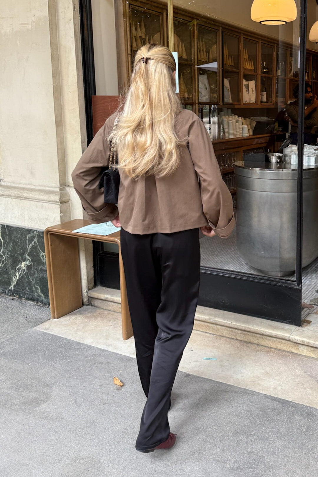 BYIC - Avaic Short Trenchcoat A23824 - Dark Brown Jakker