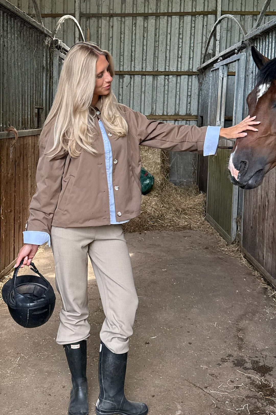 BYIC - Avaic Short Trenchcoat A23824 - Dark Brown Jakker