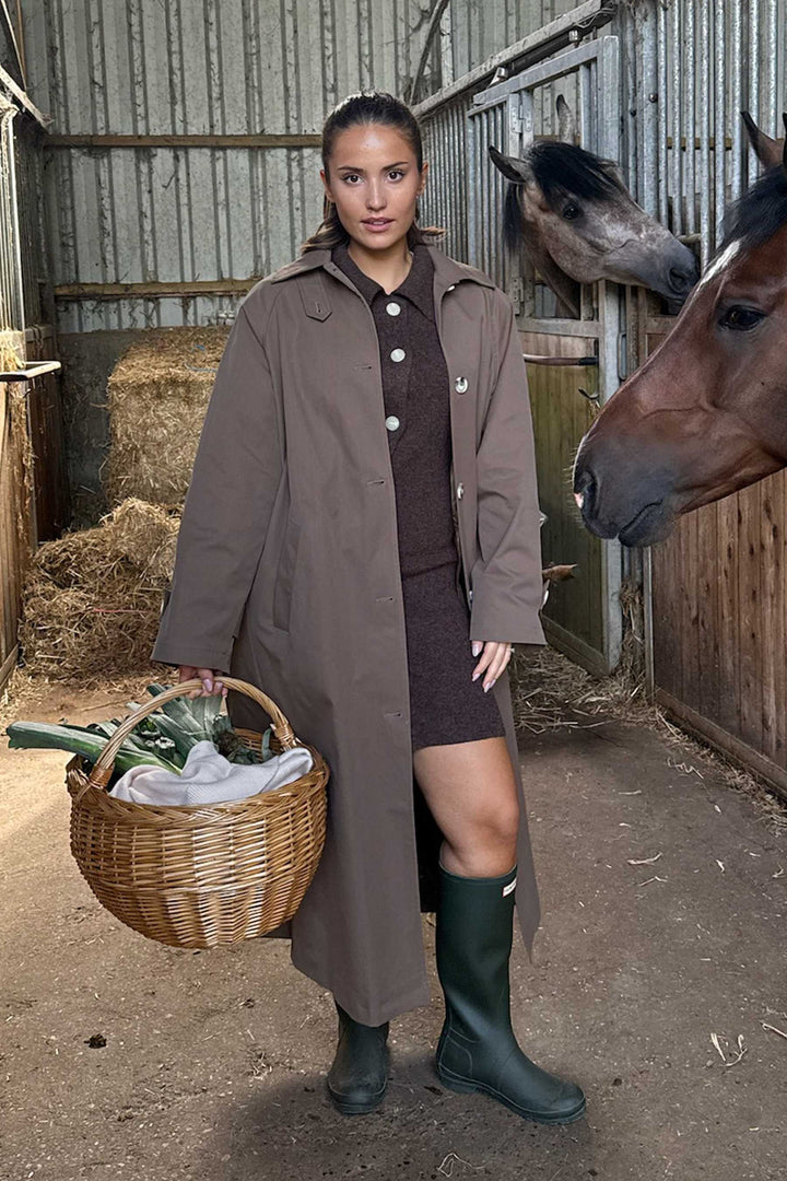 BYIC - Avaic Trenchcoat A23791 - Dark Brown Jakker