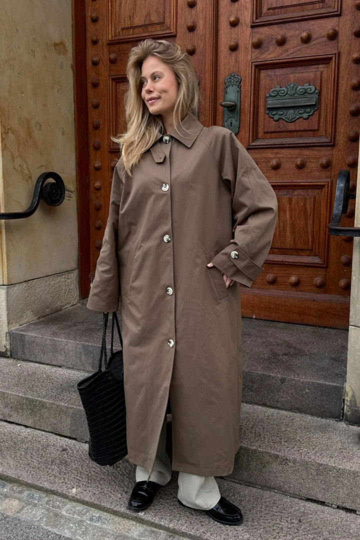 BYIC - Avaic Trenchcoat A23791 - Dark Brown Jakker