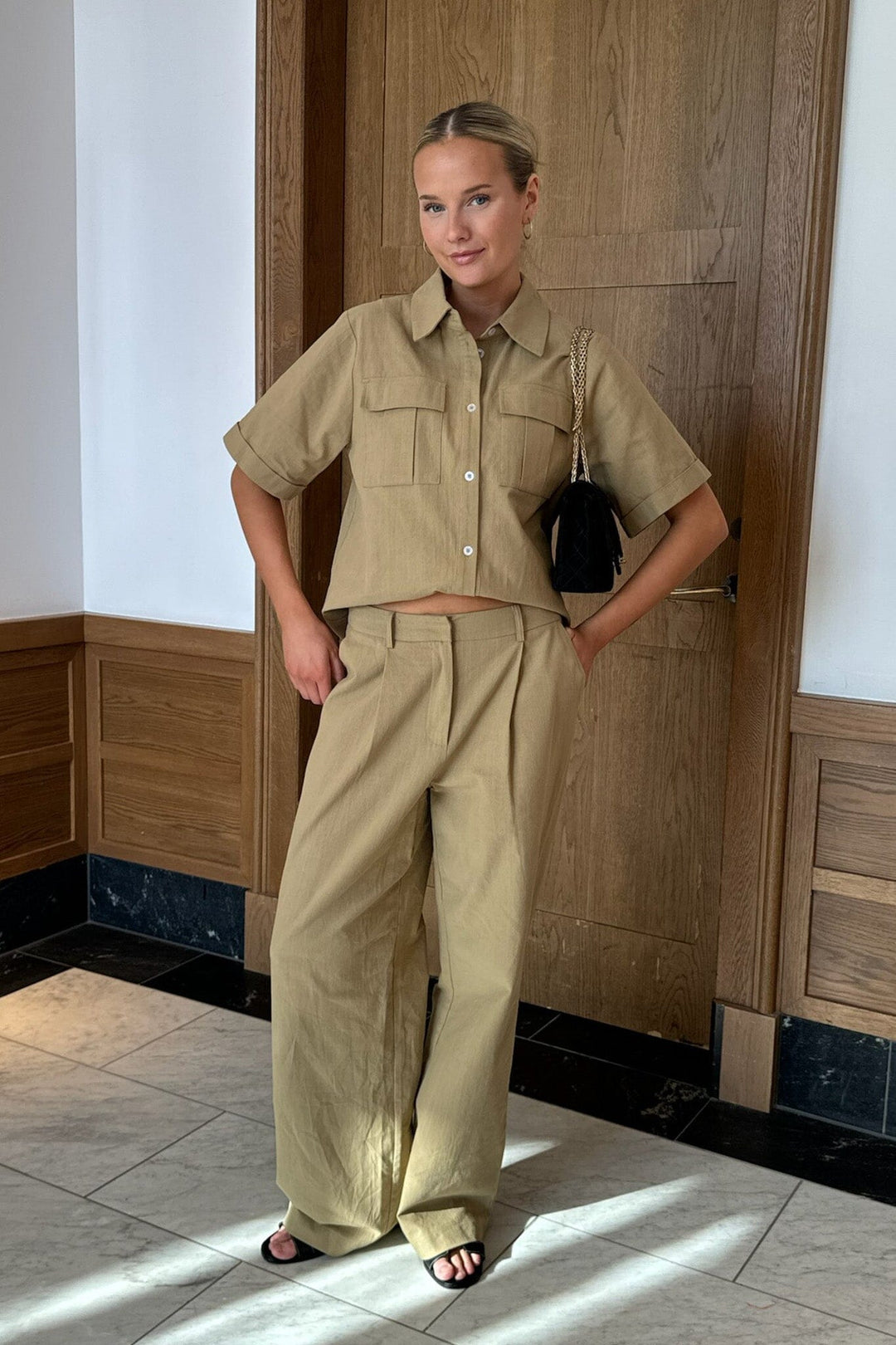 BYIC - Celinaic Shirt - lkhaki Light Khaki Bluser