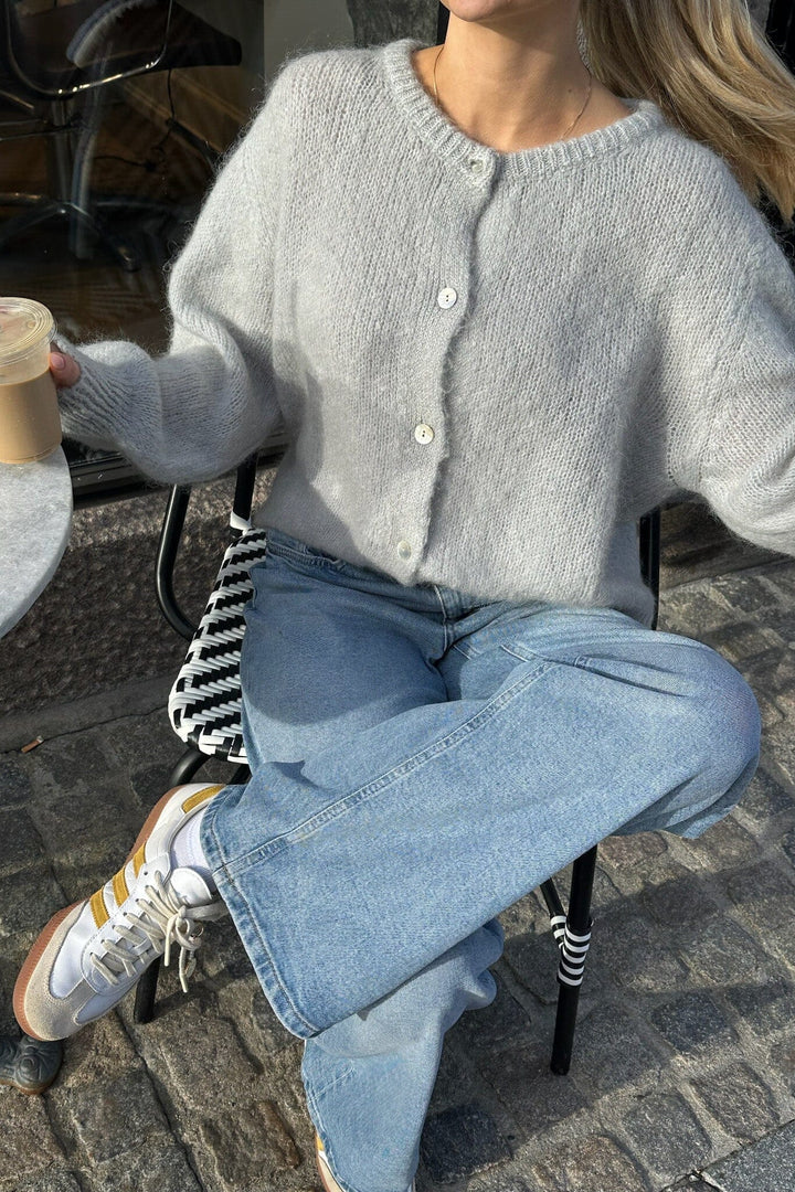 BYIC - Idaic Cardigan - grey Grey Cardigans