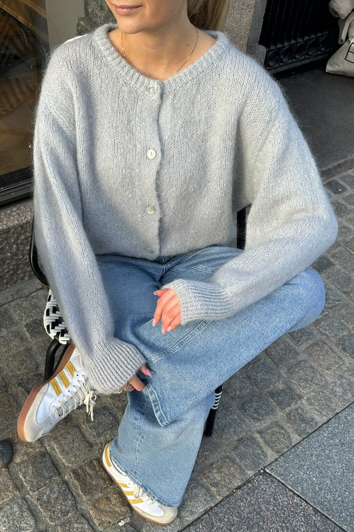 BYIC - Idaic Cardigan - grey Grey Cardigans
