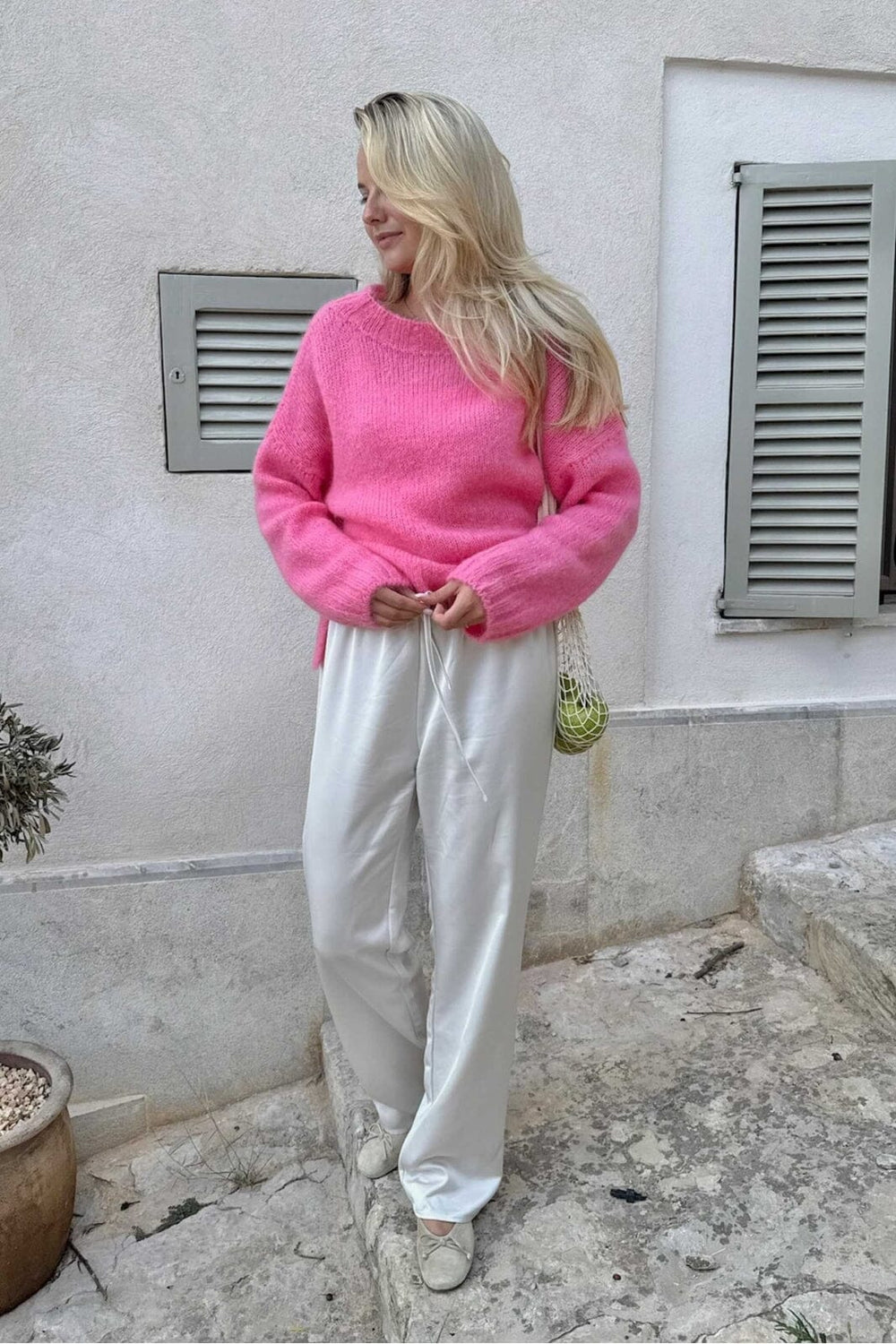 BYIC - Palmaic Pullover 3495 - Pink Sweatshirts