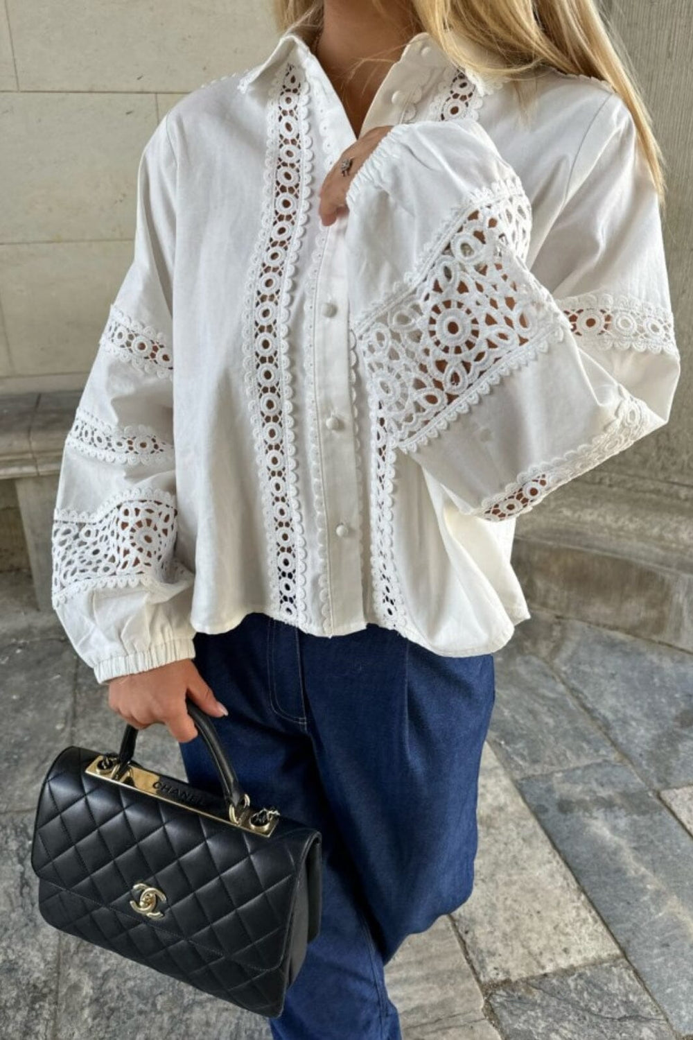 BYIC - Vilda Shirt - White Skjorter