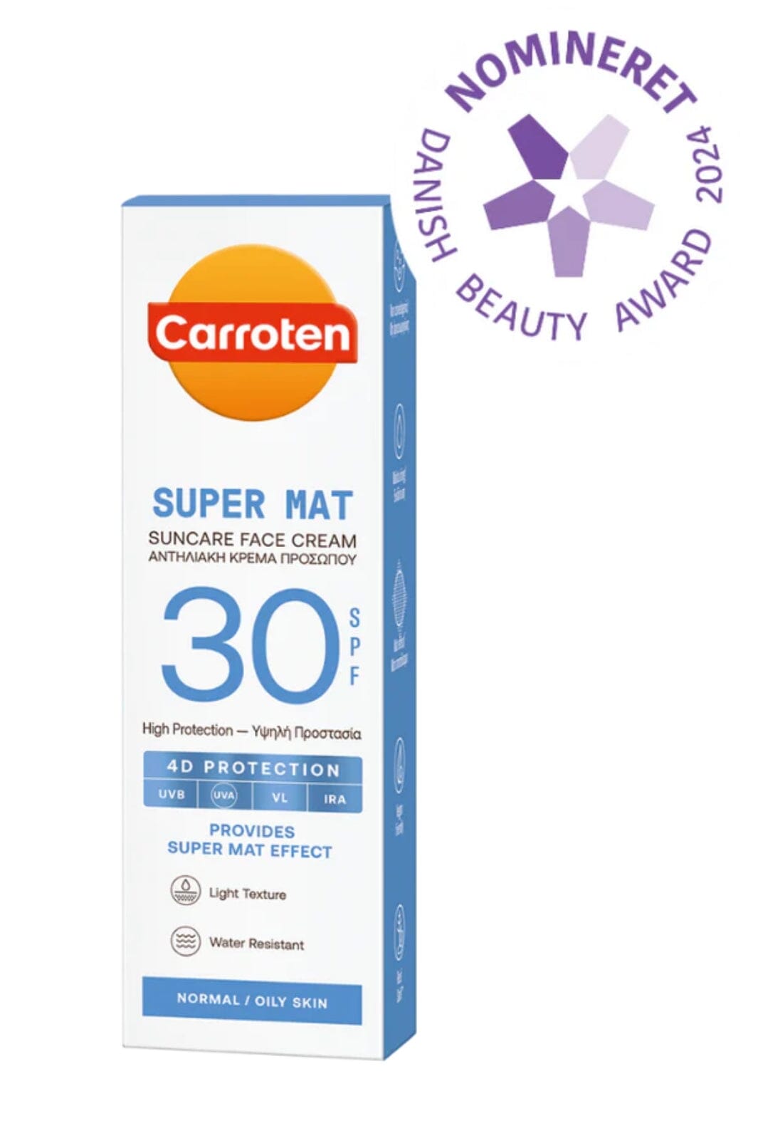 Carroten - Face Super Mat Cream Spf 30 8571051983 - Solcreme