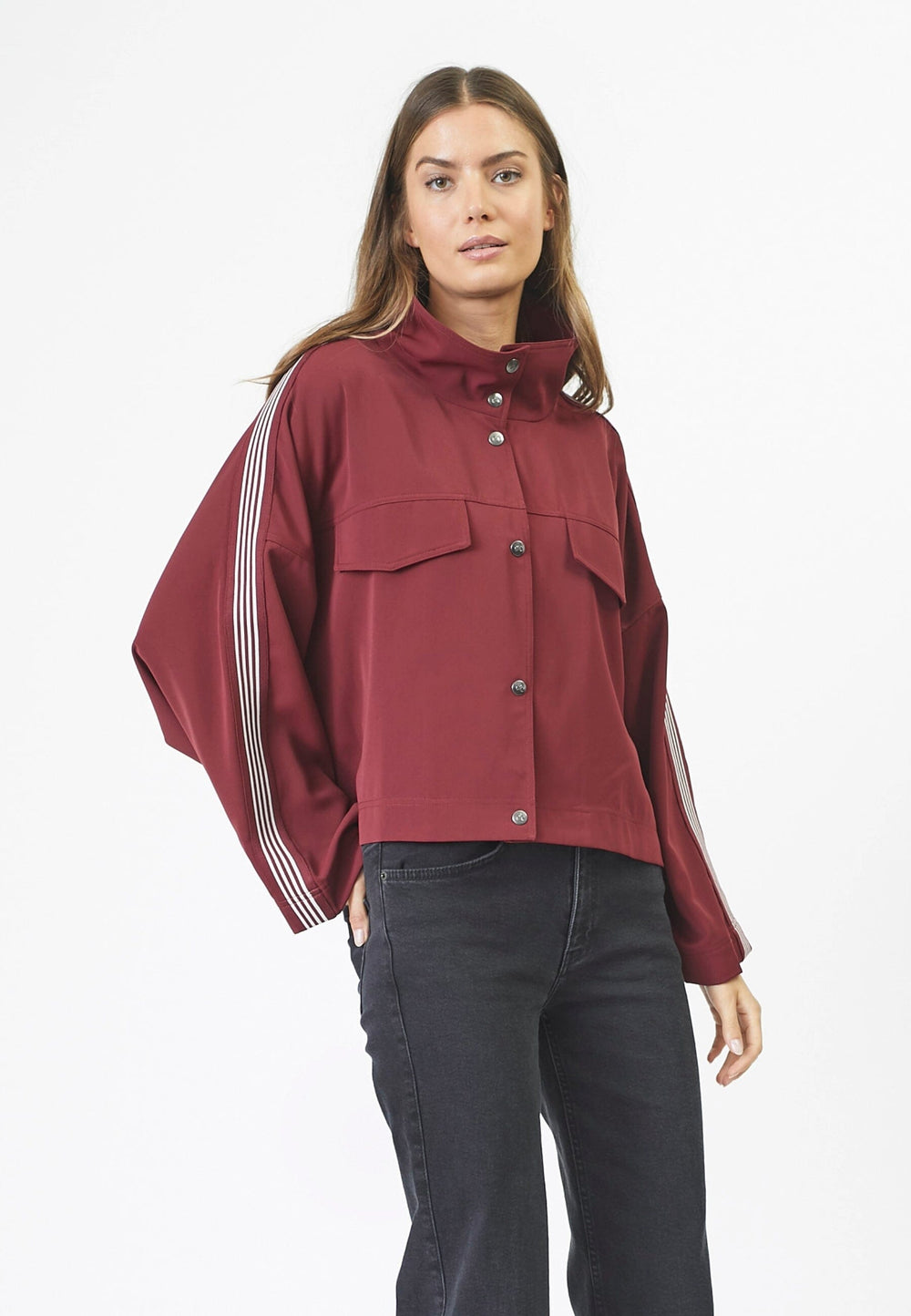 Co´Couture - Amiracc Box Jacket 30342 - 186 - Burgundy Jakker