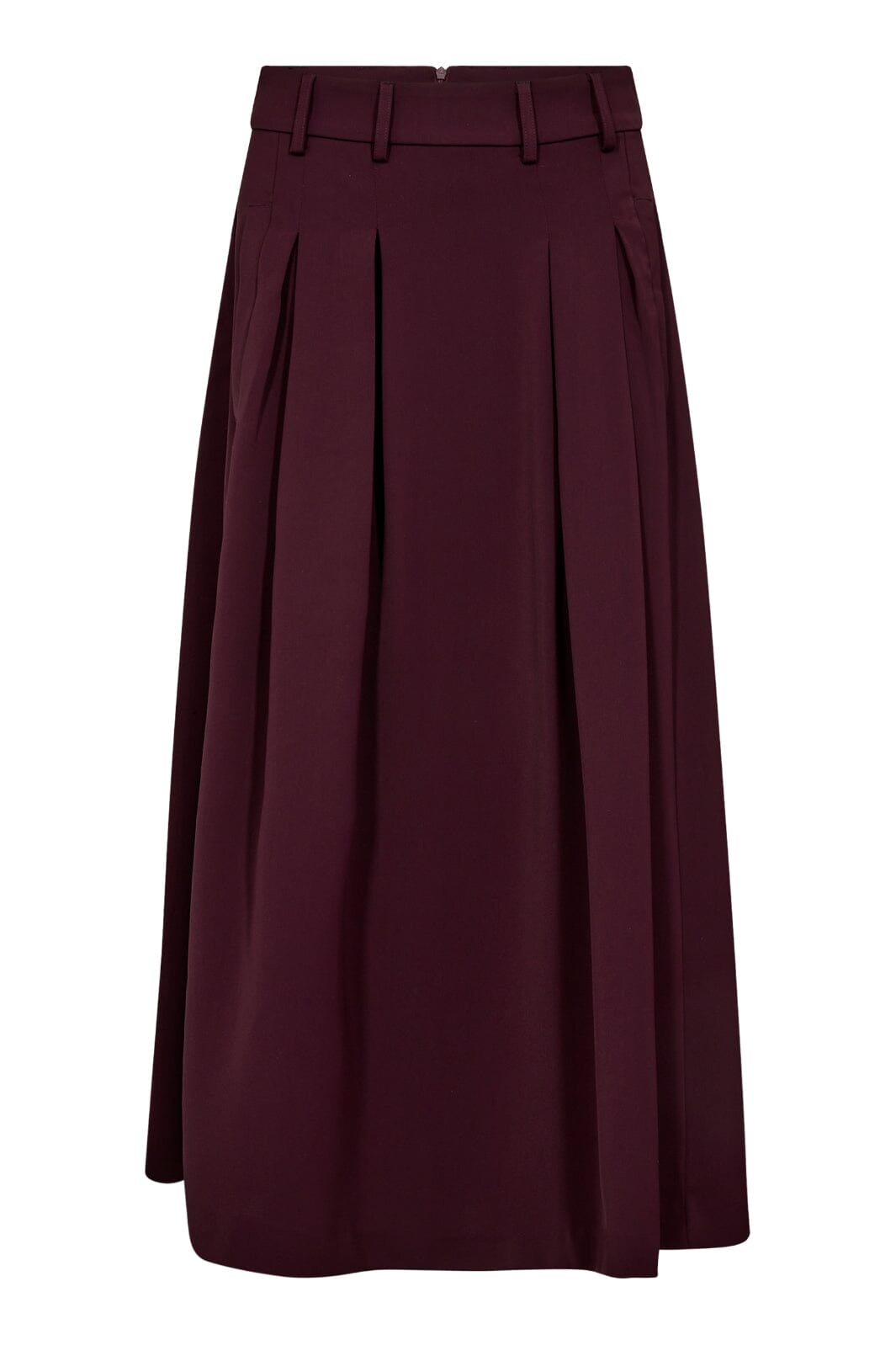 Co´Couture - Anyacc Pleat Skirt 34178 - 87 - Winered