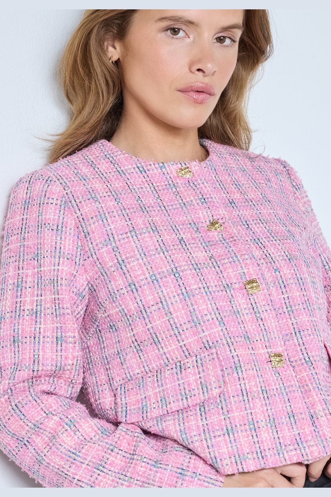 Co´Couture - Cammiecc Boucle Jacket 40011 - 43 - Candyfloss