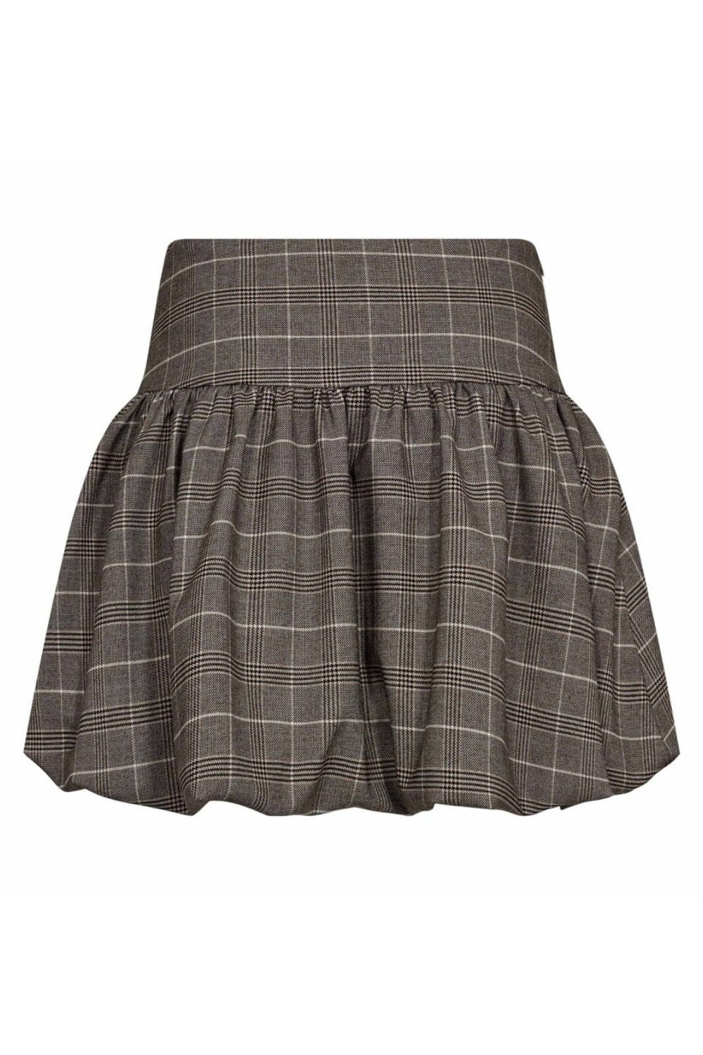 Co´Couture - Claudinecc Balloon Mini Skirt 34221 - 154 - Walnut