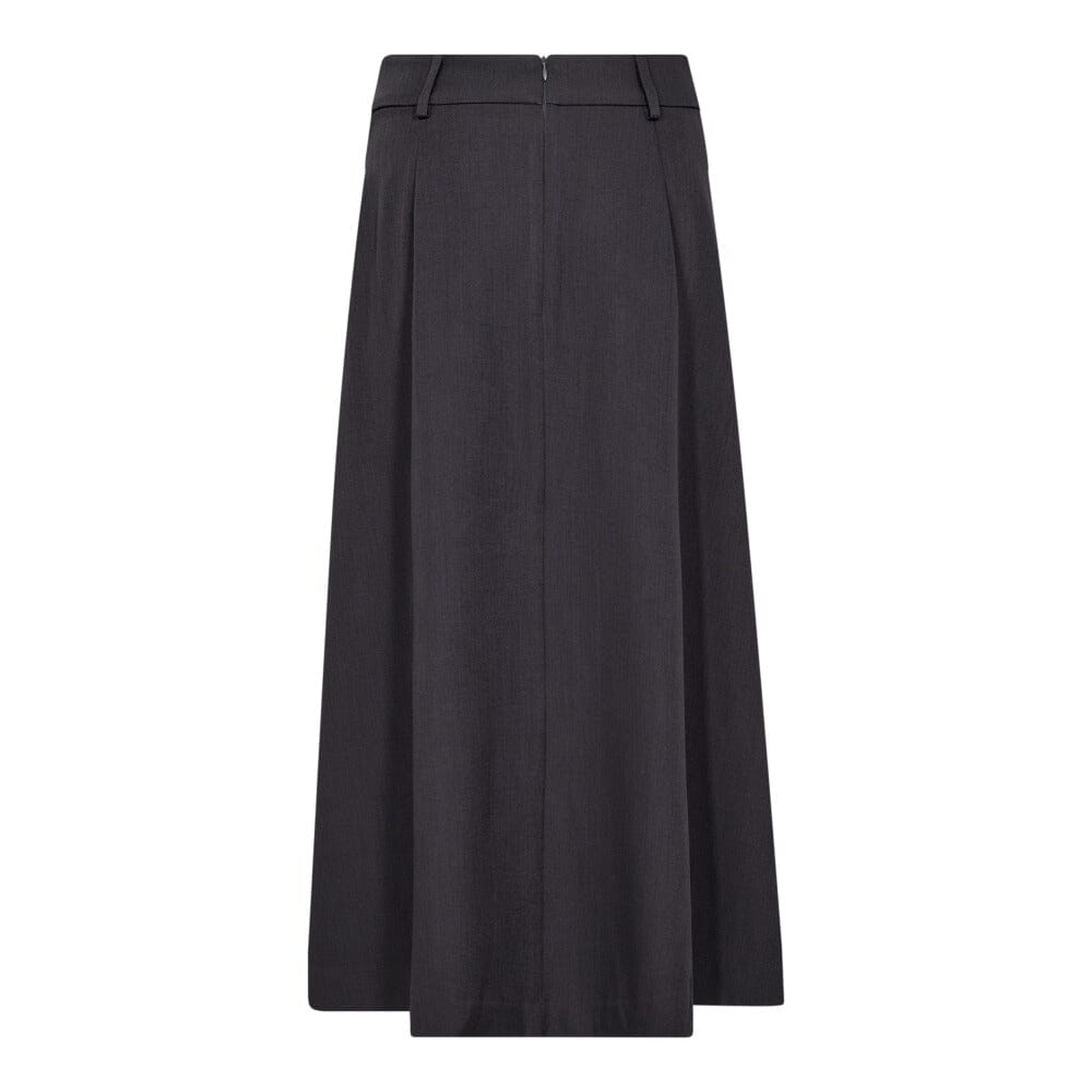 Co´Couture - Lunacc Pocket Pleat Skirt 34222 - 139 - Mid Grey Nederdele