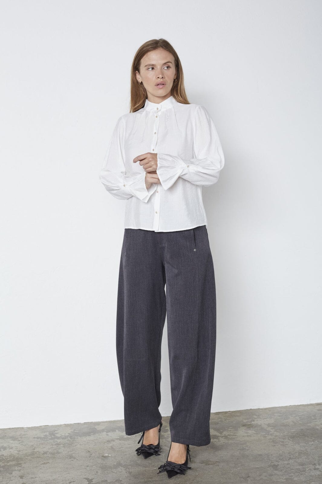 Co´Couture - Niamcc Shirt 35912 - 4000 - White Skjorter