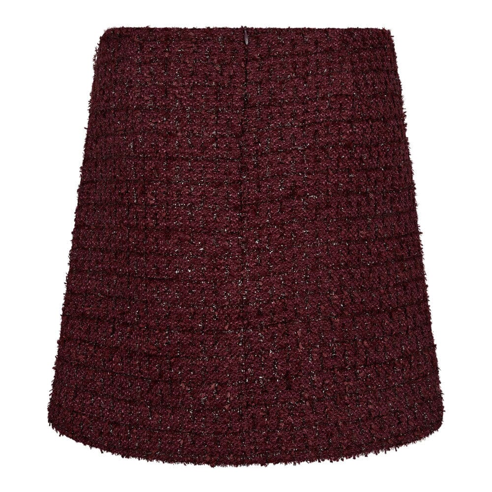 Co´Couture - Peachcc Mini Skirt 34232 - 67 - Plum Nederdele
