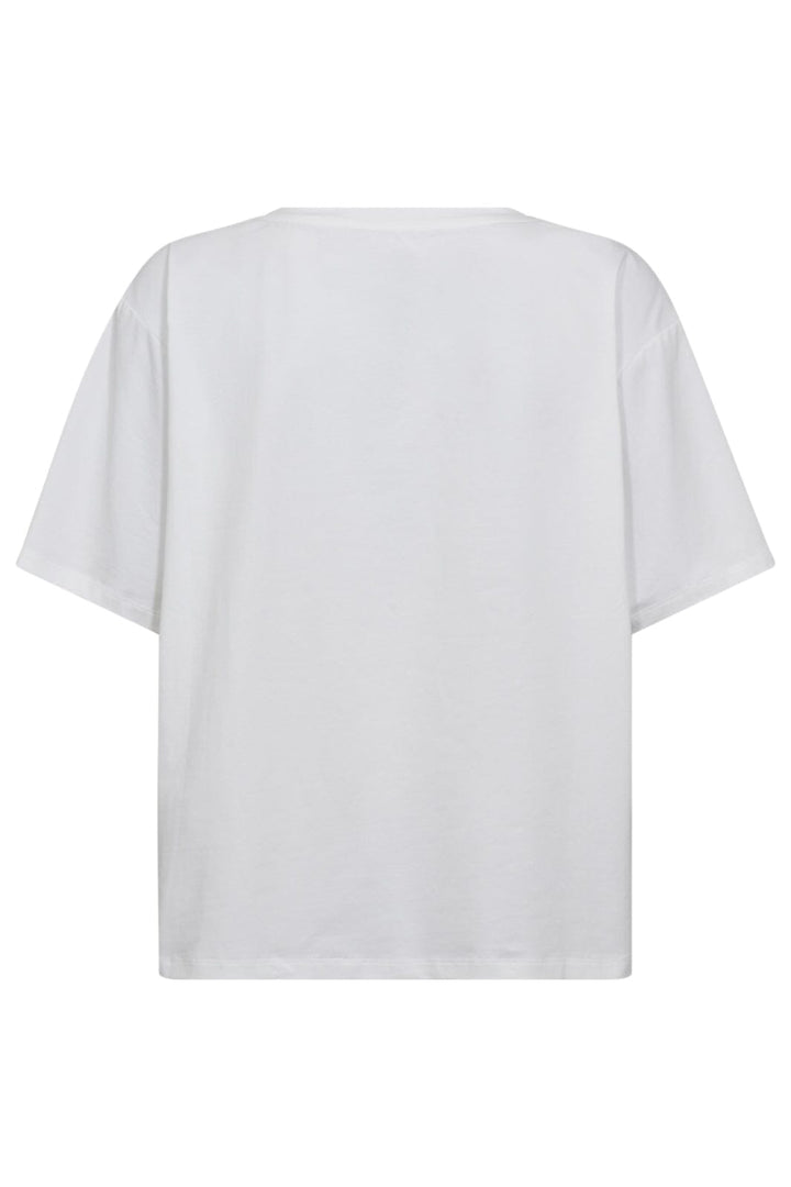 Co´Couture - Siaracc Bow Oversize Tee 33163 - 4000 - White